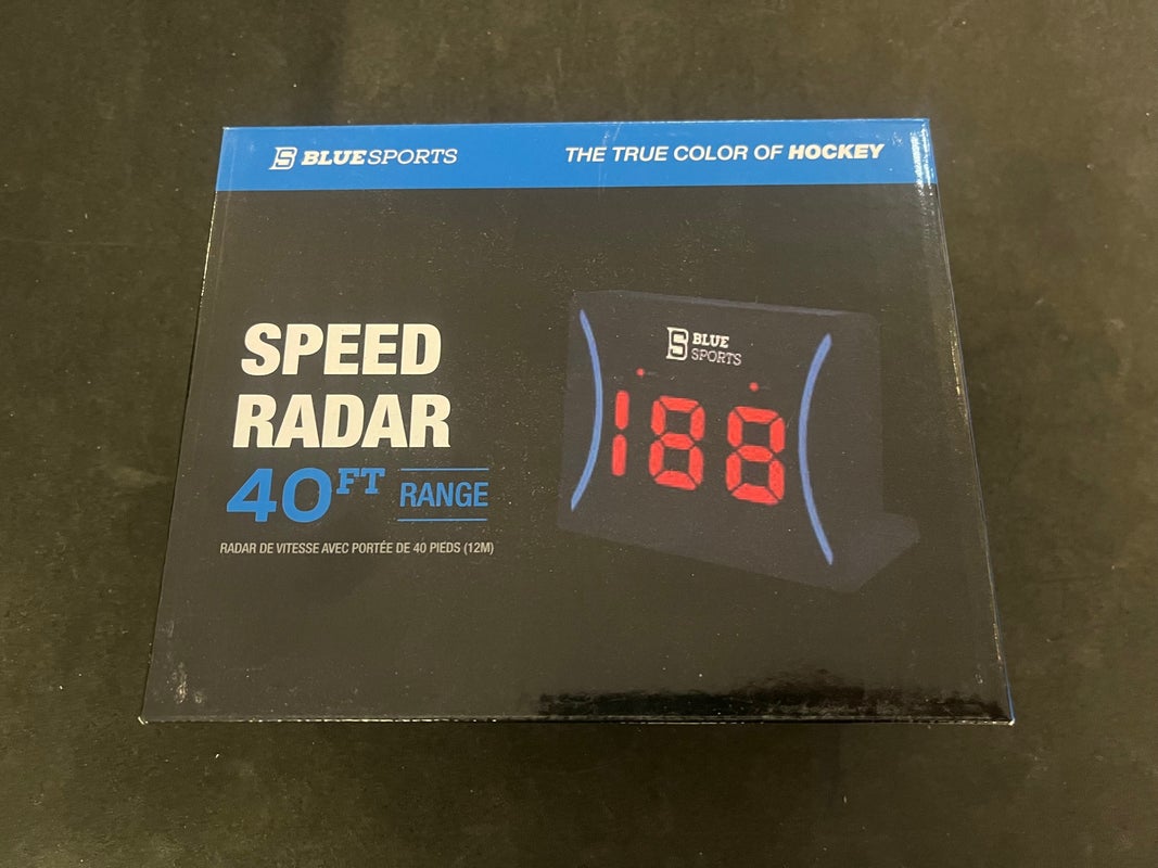 New Blue Sports Speed Radar