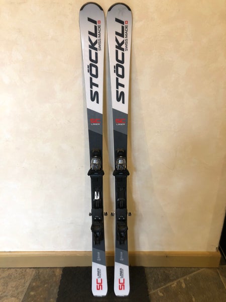 2023 Stockli Laser SC Skis With Salomon MC 11 Bindings 170cm