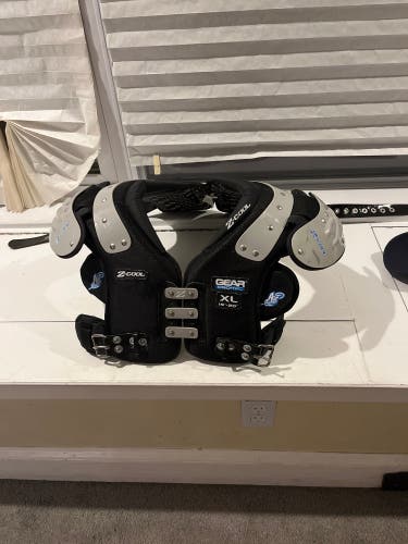 Adult Extra Large Gear Pro Tec Z-Cool Shoulder Pads