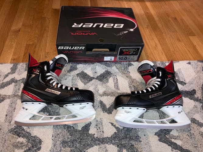 Men’s Senior Bauer Vapor X2.5 Skates R Size 10