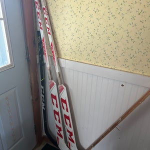 Set Of Pro Stock Regular 26" Paddle Goalie Sticks