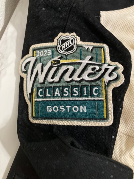Boston Bruins adidas 2023 Winter Classic Blank Jersey - Black