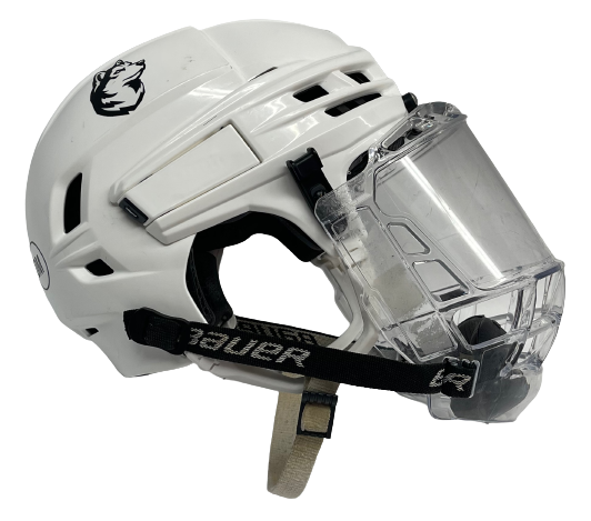CCM SuperTacks X Pro Hockey Helmet Pro Stock Medium NCAA Used #3 (10181)