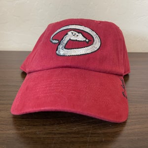 Arizona Diamondbacks Dbacks MLB BASEBALL Women's Bling Adjustable Strap Cap Hat!