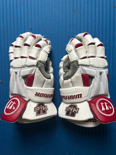 UMass Warrior Burn XP Lacrosse Gloves