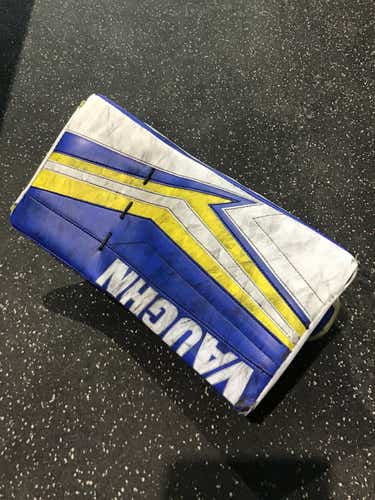 Used Vaughn V9 Regular Goalie Blockers 11771-S000040879