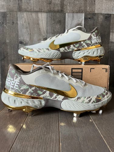 Nike Alpha Huarache Elite 3 Low "Land of the Free" Baseball Cleats Size 11 USA