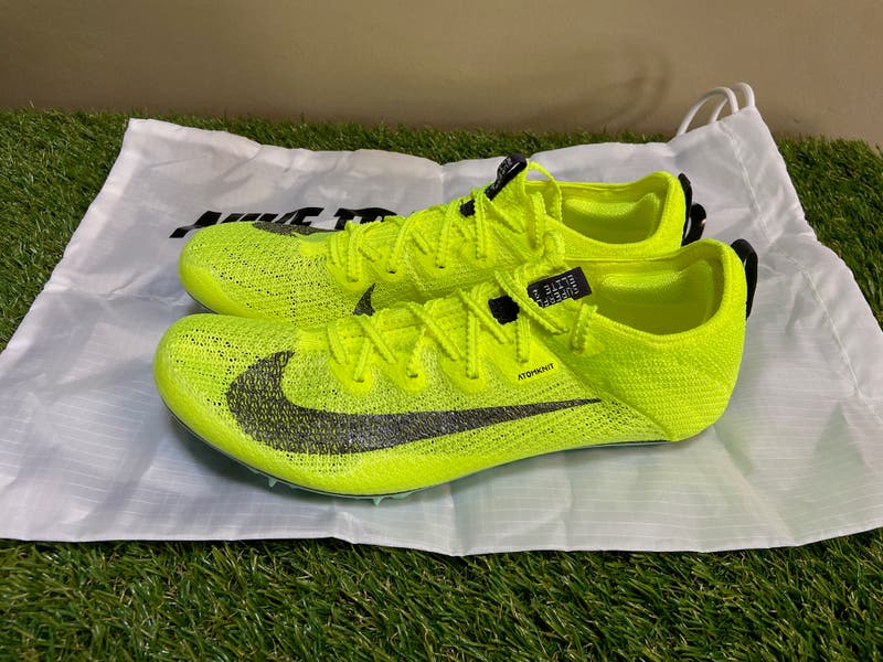 Nike Zoom Superfly Elite 2 Track Spikes Volt Black Mens 6.5  display picture 2