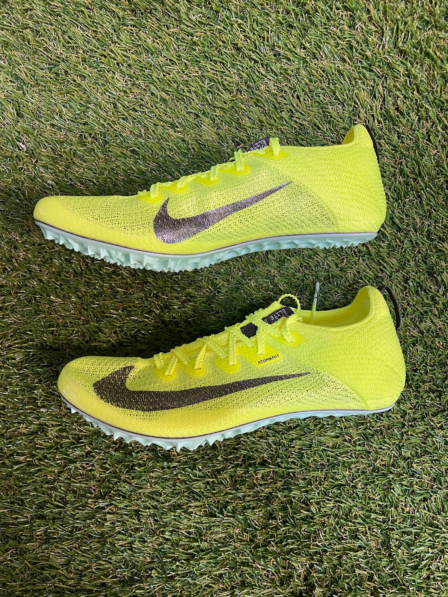 Nike Zoom Superfly Elite 2 Track Spikes Volt Black Mens 6.5 Wmn 8 DR9923-700 NEW Nike Zoom Superfly Elite 2 Track Running | Mercari main image 4
