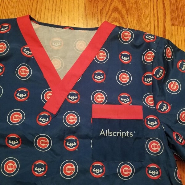 Chicago Cubs Scrub Top