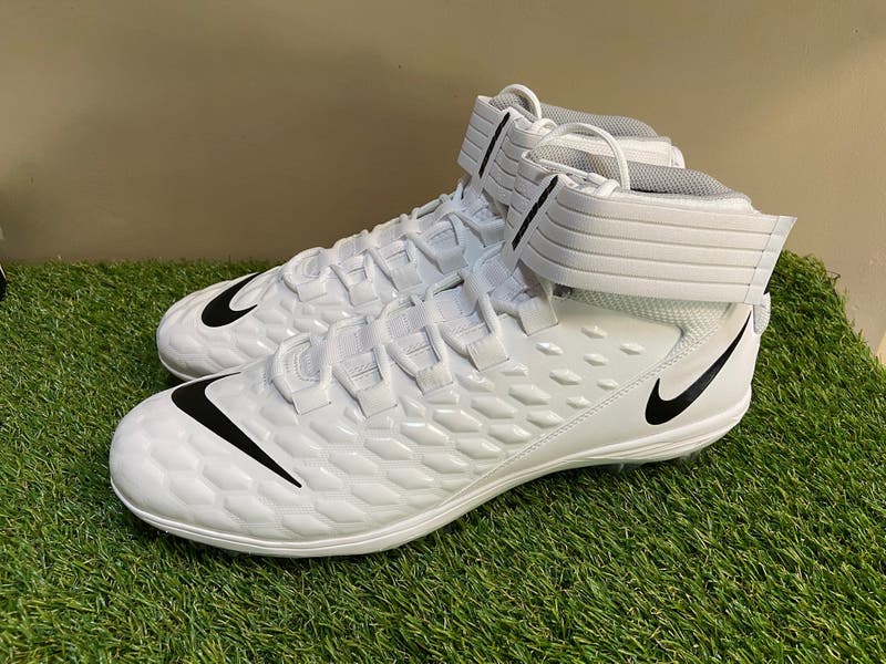 Nike Force Savage Pro 2 White Black Football Cleats AH4000  display picture 1