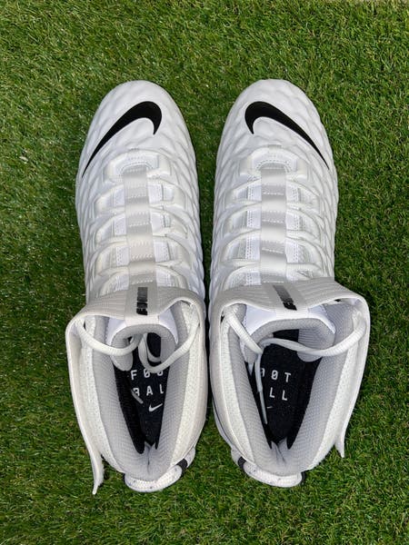 Nike Force Savage Pro 2 White Black Football Cleats AH4000-100