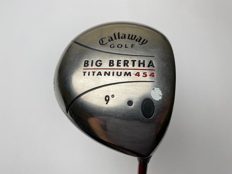 Callaway Big Bertha Titanium 454 Driver 9* RCH 65w Firm Graphite Mens RH