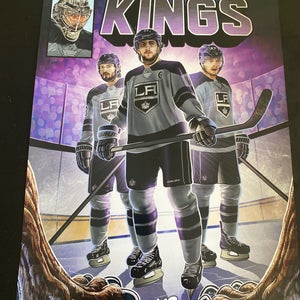 Two LA Kings 11X17 NHL Hockey Posters: Brown, Kopitar, Quick, Doughty