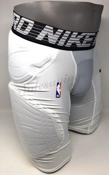 Nike NBA Basketball Hyperstrong Padded Shorts Wht