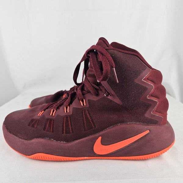Nike Boys Hyperdunk 2016 845120-680 Red Shoes Sneakers Size |
