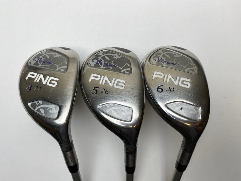 Ping Serene Hybrid Set 4 5 6 22* 26* 30* ULT210 Ladies Graphite