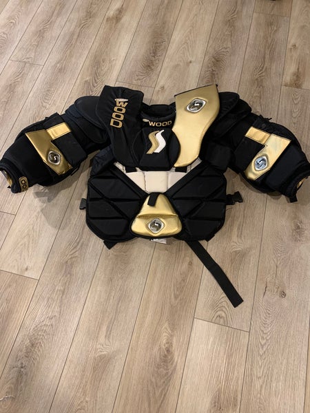 Used Large Sher-Wood  Goalie Chest Protector
