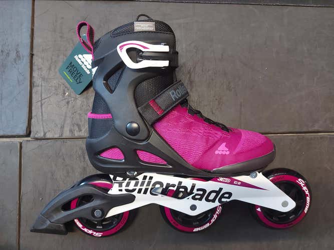New Inline Rollerblade Macroblade 100 Women's Recreation Skates Regular Width Size 9