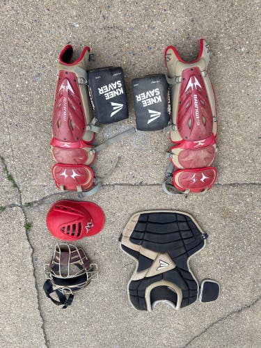 Mixed Catchers set 16.5 (Chest protector And Leg Guards)