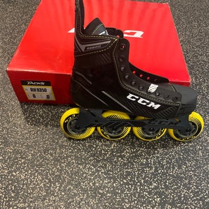 New CCM Regular Width Size 6 Super Tacks 9350 Inline Skates