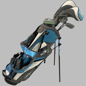Girls Walter Hagen Junior Series III Golf Set 6 clubs Youth Kids RH 56"-58" tall
