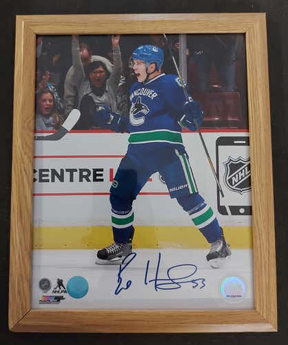 Bo Horvat Signed Authenticated Picture