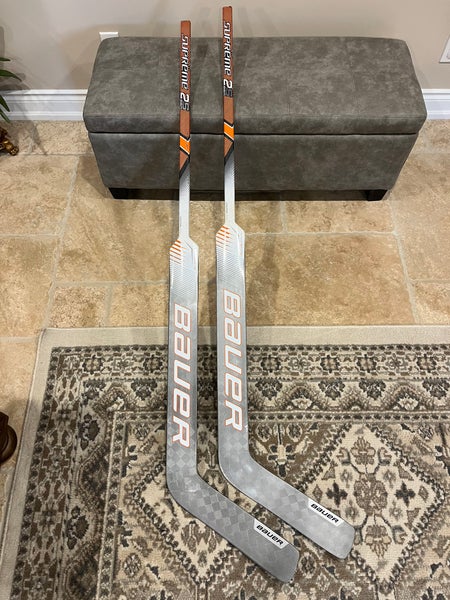 2 Pack Custom Bauer 2S Pro Goalie Sticks