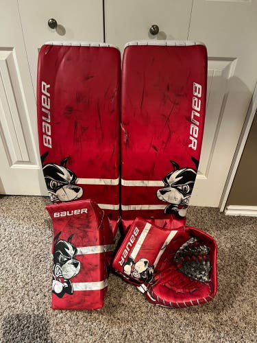 36" Regular Pro Stock 2s pro Goalie Full Set