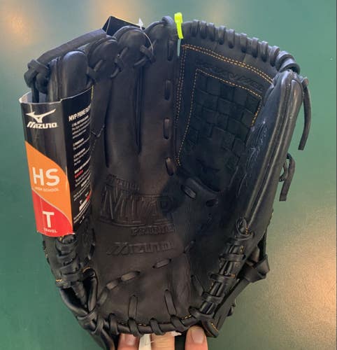 New Mizuno Left Hand Throw Outfield MVP Prime Softball Glove 12"