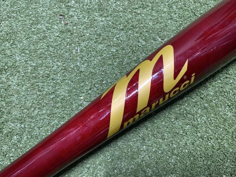 Batte Baseball Marucci Cutch 22 – Bois, Modèle Jeunesse 29 Pouces, Rouge