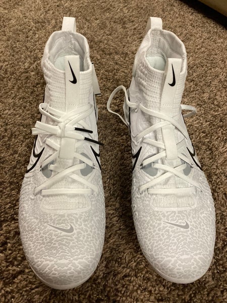 White Men's Metal High Top Alpha Huarache NXT