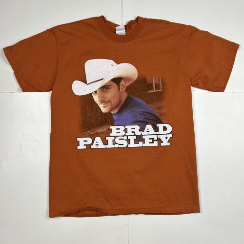 Y2K Brad Paisley Time Well Wasted Tour 2005-2006 Graphic T-Shirt Sz M