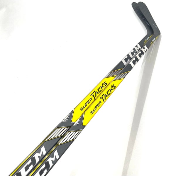 EASTON STEALTH CX LH PRO STOCK HOCKEY STICK 100 FLEX GRIP NHL COLE MALKIN  TOE CURVE (2)(11140)