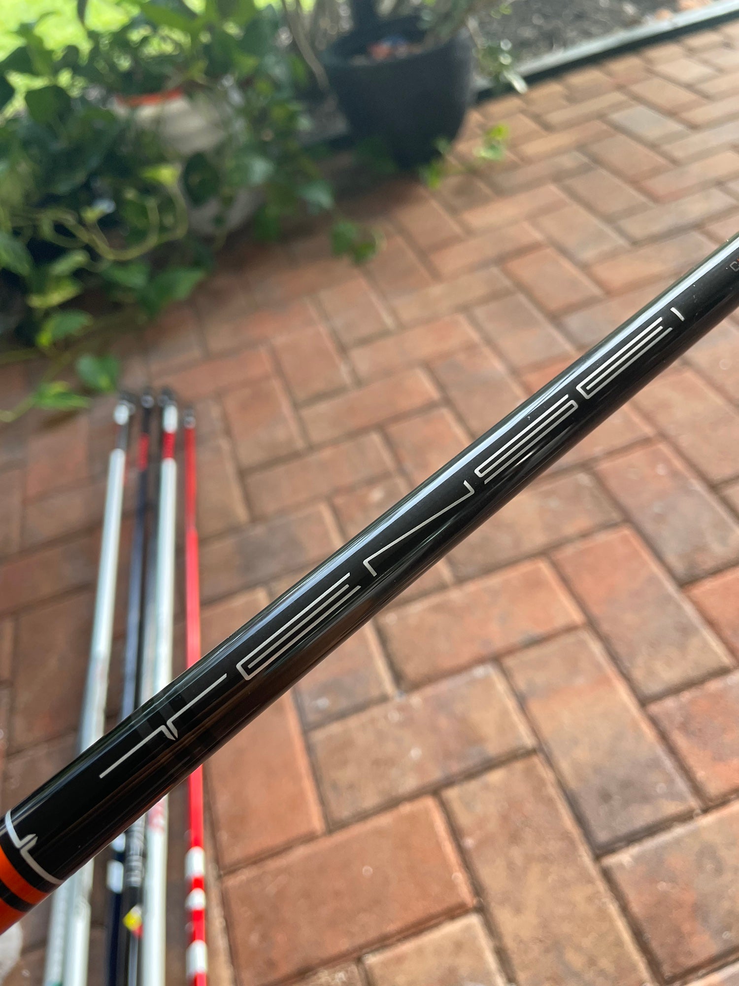 Mitsubishi Chemical TENSEI RED TM50 美品 MITSUBISHI TENSEI TM50 RED WOOD SHAFT 57 GRAM STIFF FLEX SH5803