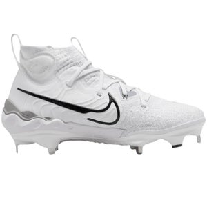 Nike Alpha Huarache NXT White Black Grey Baseball Cleats Mens 10.5 - DJ6517-100
