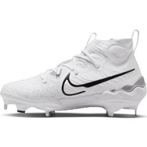 Nike Alpha Huarache NXT White Black Grey Baseball Cleats Mens 8.5 - DJ6517-100