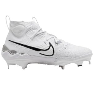 Nike Alpha Huarache NXT White Black Grey Baseball Cleats Mens 13 - DJ6517-100