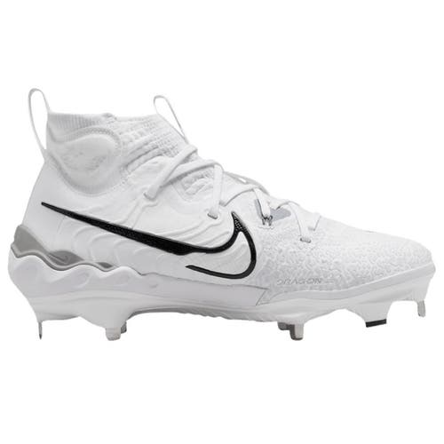Nike Alpha Huarache NXT White Black Grey Baseball Cleats Mens 7.5 - DJ6517-100