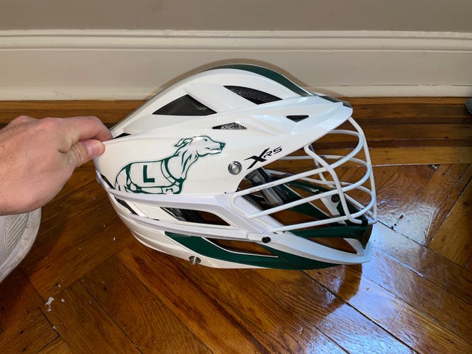 Loyola men’s lacrosse helmet (stickers removable)