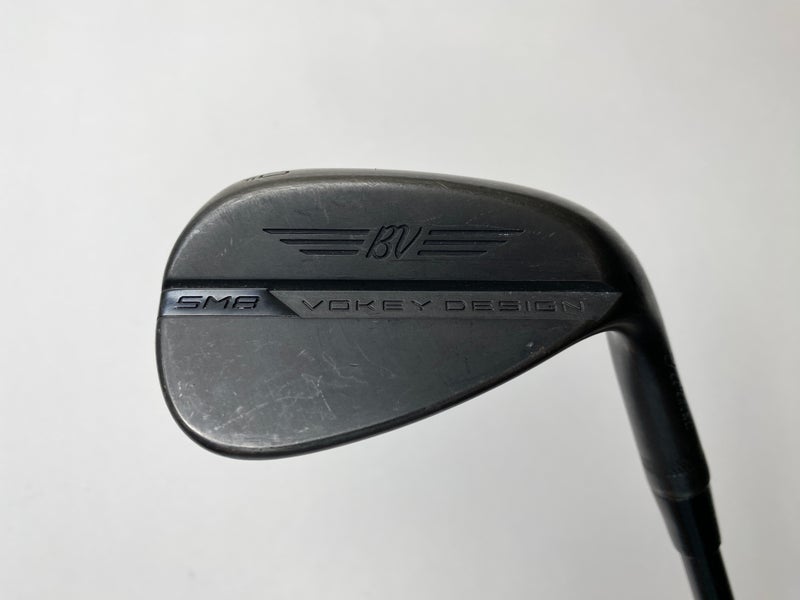 Titleist Vokey SM8 Jet Black GW 50*8 Bounce F-Grind Project X 6.0 Stiff RH +1.5"