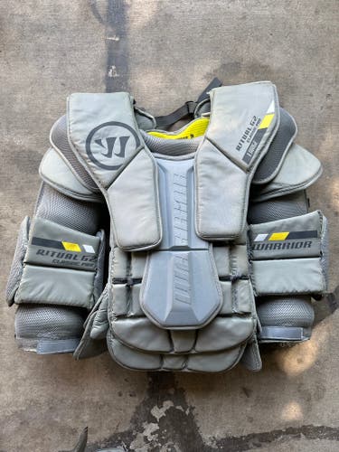 Used Large Warrior Ritual G2 Classic Pro Goalie Chest Protector