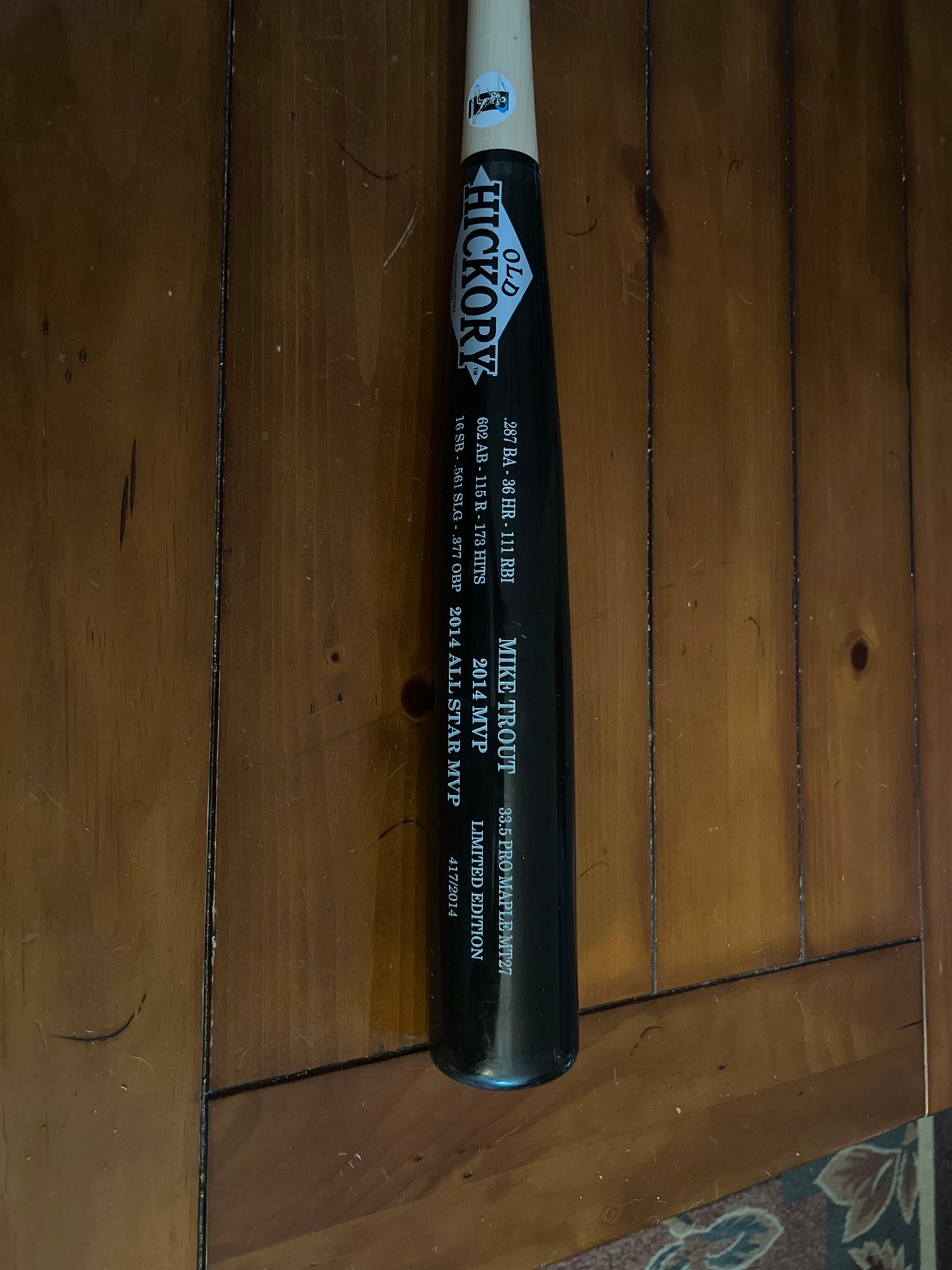 Old Hickory Nolan Arenado Wood Bat, Better Baseball