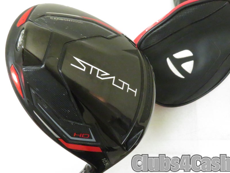 TaylorMade STEALTH HD Driver 10.5° UST Mamiya HeLIUM NanoCore 5F3 Regular +Cover