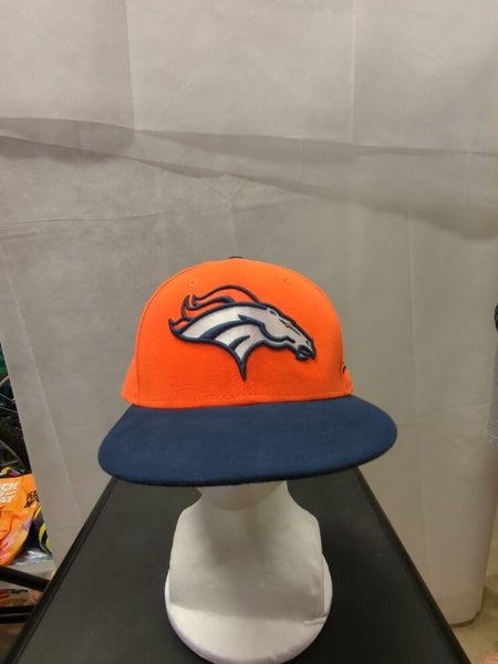 New Era Denver Broncos Navy Omaha 59FIFTY Fitted Hat