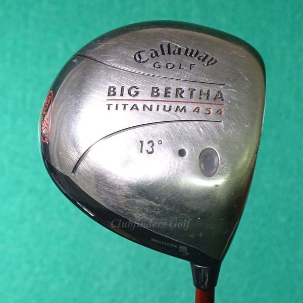 Callaway Big Bertha Titanium 454 13° Driver RCH 65w Graphite Light *Read*