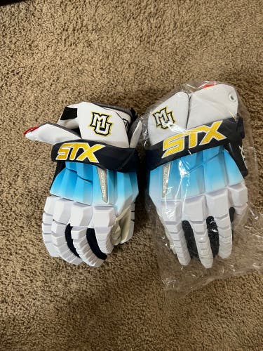 Team Issued New STX Large Rzr Lacrosse Gloves