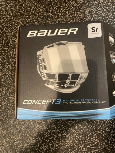 New  Bauer Concept 3 Full Shield