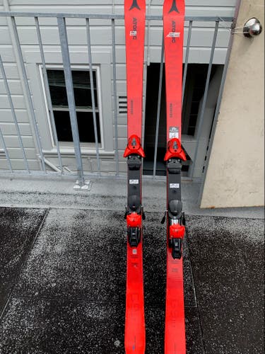 Atomic 166 cm Racing Redster G9 GS Skis With Atomic Z12 Bindings - Giant Slalom Race skis