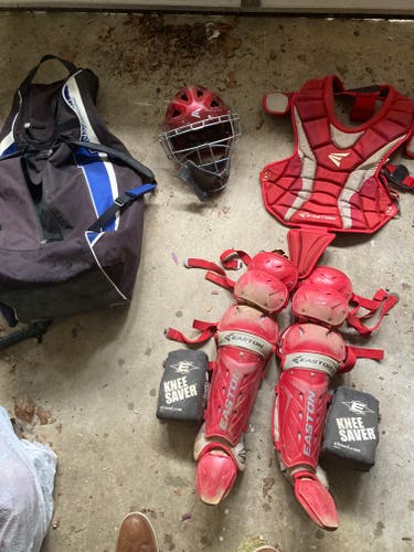 Used Easton Elite x Catcher's Set